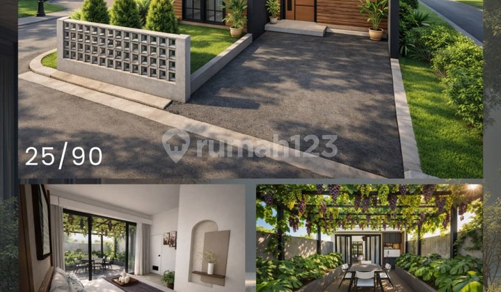 For Sale House in Cibubur Cileungsi Comfortable and Lush Living