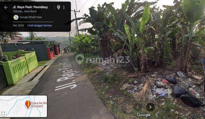 Jual Tanah Murah di Ciomas Bogor Selatan Pinggir Jalan Raya Nego Sampai Jadi 1