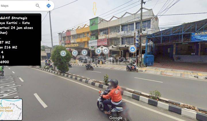 Jual Murah Ruko 4 Lantai di Pancoran Jalan Kartini Setengah Harga 2