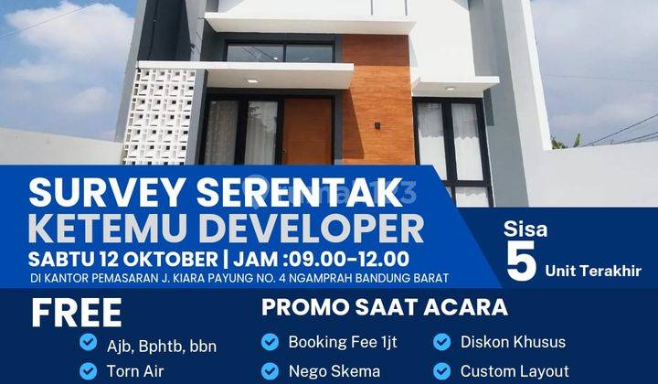 Jual Rumah di Bandung Barat Dekat Tol Dan Kereta Cepat Dan Tempat Wisata 1