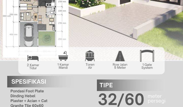 Jual Rumah Jatinangor, Bandung Dekat akses tol & jalan provinsi   2