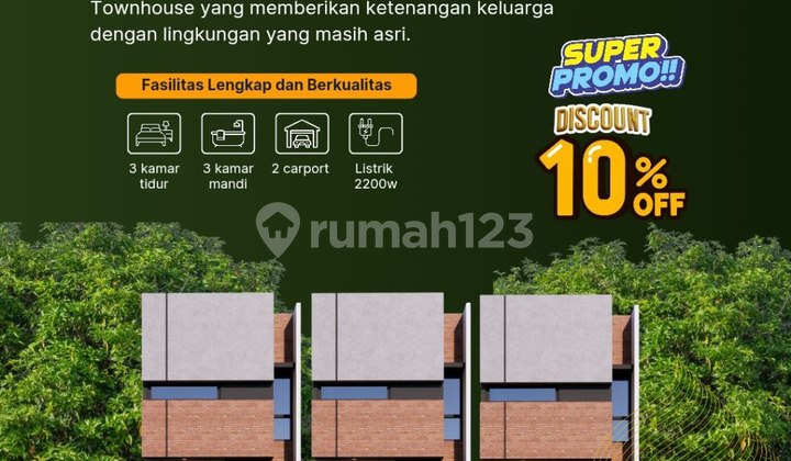 Rumah di Bintaro Serpong Lengkong, Tangerang SHM Dekat BSD Plaza
