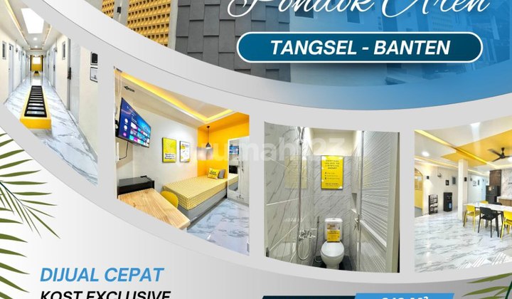 DIJUAL CEPAT! KOS-KOSAN MEWAH SIAP UNTUNG DI JANTUNG BINTARO!