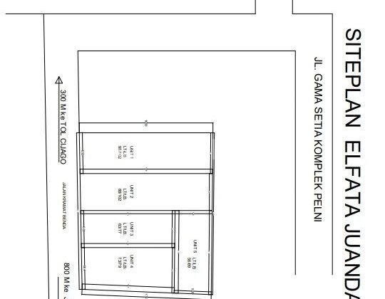 Jual Rumah di juanda Depok Dekat Mall Detos dan Tol Cijago