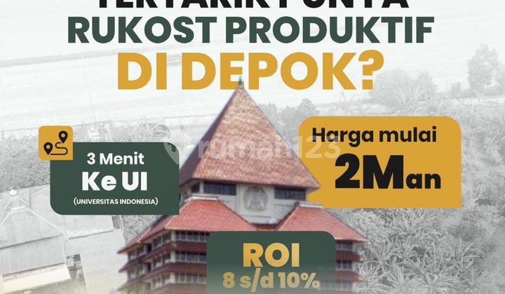 Jual Kos Kosan UI Depok Akses Vokasi UI SHM IMB 11 Kamar Premium Jual Kos Kosan UI Depok Akses Vokasi UI SHM IMB 11 Kamar Premium