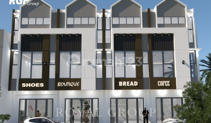 For Sale: Shop House in Bantar Gebang, Bekasi, Alongside Main Road 2