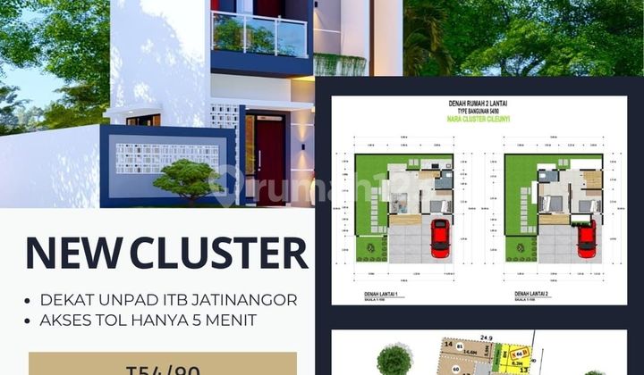 Rumah Scandinavian 2 Lantai Dekat Kampus UNPAD ITB Jatinangor 2