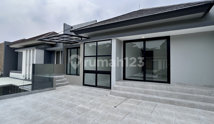 Rumah New Minimalis Di Cluster Premium - De Park Bsd Rumah New Minimalis Di Cluster Premium - De Park Bsd