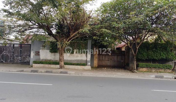 Rumah tua hitung tanah termurah di jalan besar 1