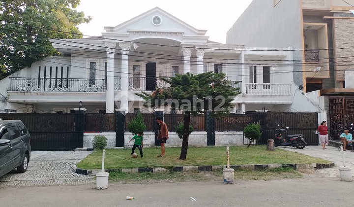 Beautiful 2-Story Wooden House in White, Strategically Located