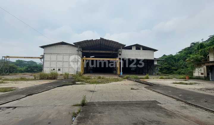 Gudang Luas Expabrik Galvanis Jl.raya Gn. Putri Bogor Jabar