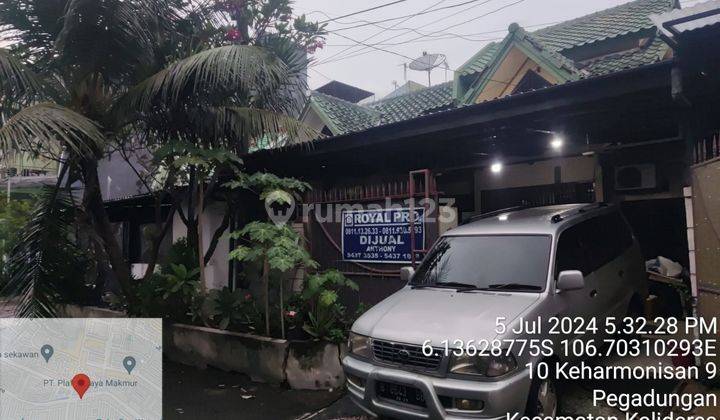 Rumah murah SHM cash only di Citra Garden 2, Pegadungan, Jakarta Barat 1