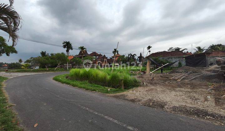 Premium Land Ready to Build, View of Rice Fields, Hook Position in Mas Ubud 1