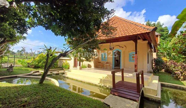 Villa With Big Garden,Ricefeld And Jungle View,In Kemenuh,Ubud 1