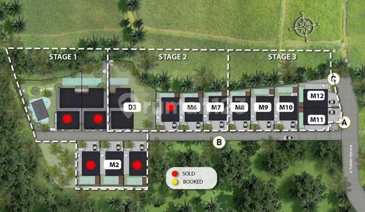 4 Bedrooms Modern Semi Villa At Strategic Location In Renon 2