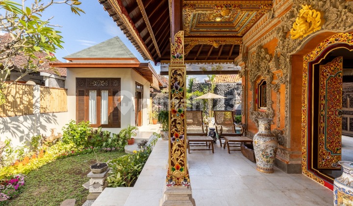Yearly Rental! Excellent Choice for a Beautiful Balinese and Modern Style Villa by the Beach in Sanur