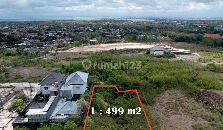 Land With Ocean & Airport View In Jimbaran 2