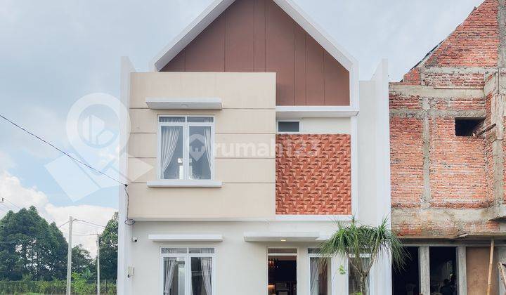 Rumah 2 Lantai Konsep Scandinavian Dekat Jagorawi Sentul Bogor 1