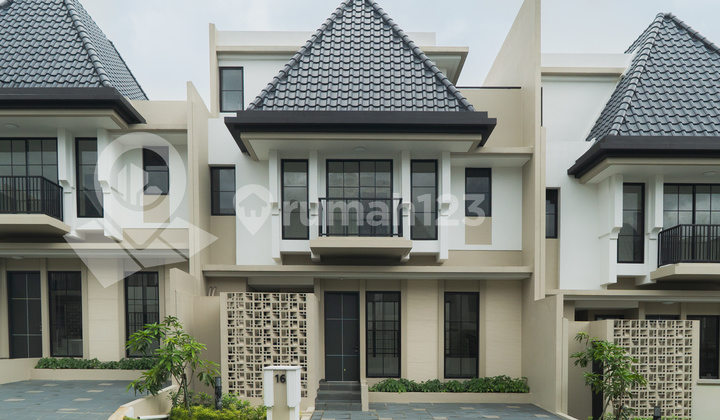 For Sale: New Ready-to-Occupy 3-Story House with Attic Room, Hill View at Summarecon Bogor
