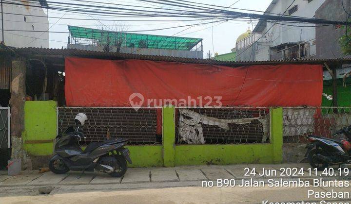 Rumah Hitung Tanah Di Kramat Senen Jakarta Pusat 1