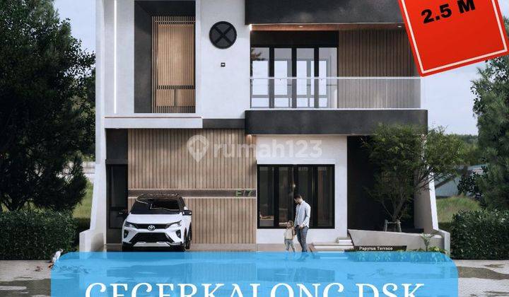 Jual RUMAH MEWAH desain KEKINIAN di gegerkalong dekat Setiabudi Bandung  1