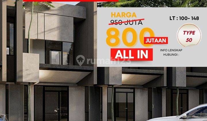 Jual RUKO 2 lantai MURAH di Ciwaruga sayap gegerkalong dan Sariwangi Bandung
 1