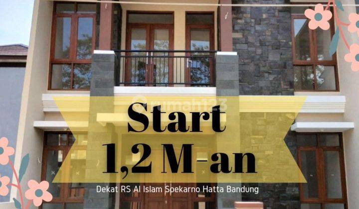 Jual Rumah Bagus Harga Murah Lingkungan Nyaman Dekat Metro Indah Mall Margahayu Rs Al Islam Soeta Bandung 1