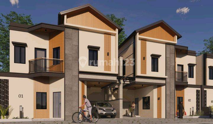 Jual Rumah Free Desain Custom 2 Lantai Harga Murah Di Cisaranten Arcamanik Kota Bandungtinggal 2 Unit Terakhir 1