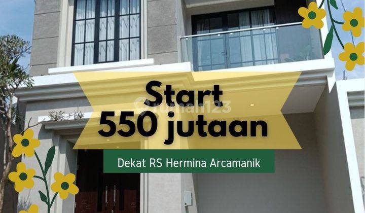 Rumah Cantik Nan Mewah Harga Terjangkau Di Dekat Rs Hermina Arcamanik Bandung Dijual 1