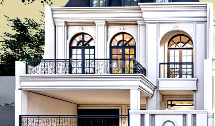 For Sale Brand New Classic Elegant House in Manyar Bintaro 1 2