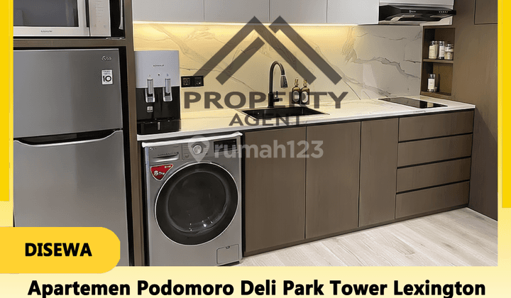 Unit Apartemen Podomoro City Deli Medan Tower Lexington Type 2 Bedroom Fully Furnished 1
