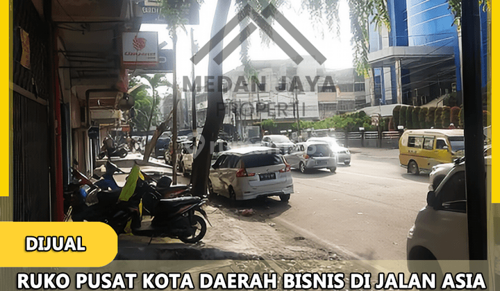 Ruko Pusat Kota Daerah Bisnis Di Jalan Asia 4 Lantai Lb 200 2