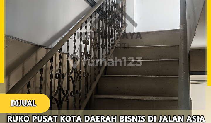 Ruko Pusat Kota Daerah Bisnis Di Jalan Asia 4 Lantai Lb 200 5
