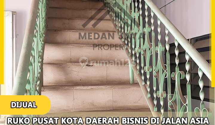 Ruko Pusat Kota Daerah Bisnis Di Jalan Asia 4 Lantai Lb 200 6