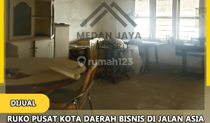 Ruko Pusat Kota Daerah Bisnis Di Jalan Asia 4 Lantai Lb 200 11
