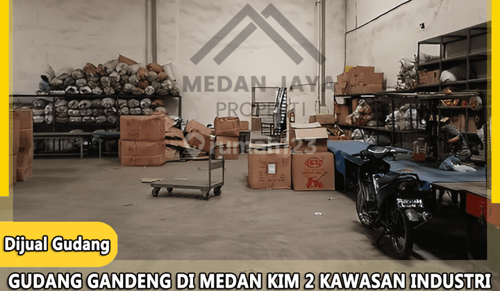 Gudang Kim 2 Kawasan Industri Lb 960m2 2 Lantai 2 Gudang Gandeng 3