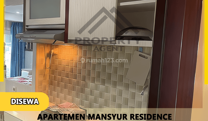 Disewa Apartemen Mansyur Residence Type Studio Sudah Renovasi Fully Furnished 2