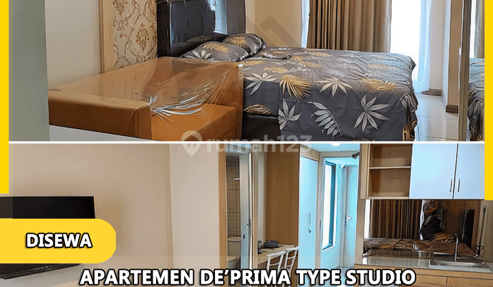 Disewa Apartemen De Prima Type Studio Sudah Renovasi Fully Furnished 2