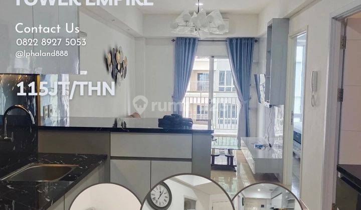 Apartemen Podomoro Deli Park Tower Empire 2 Bed Room  1