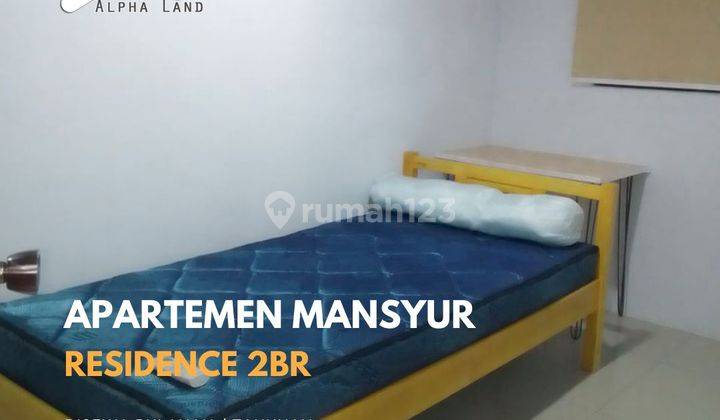 Disewa Bulanan Apartemen Mansyur Residence 2Bedroom 1