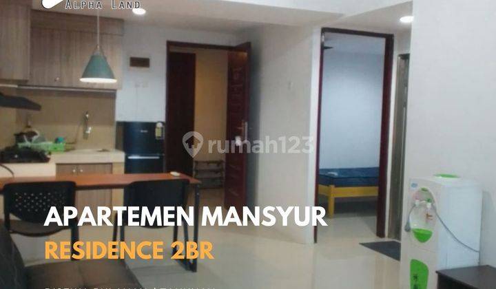 Disewa Bulanan Apartemen Mansyur Residence 2Bedroom 2