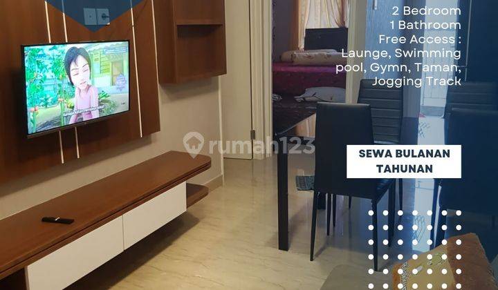 kan Unit Apartemen Podomoro Medan Lexington Type 2 Bedroom 1