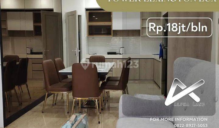 Disewa Apartment Podomoro Medan Tower Lexington Luxury 2