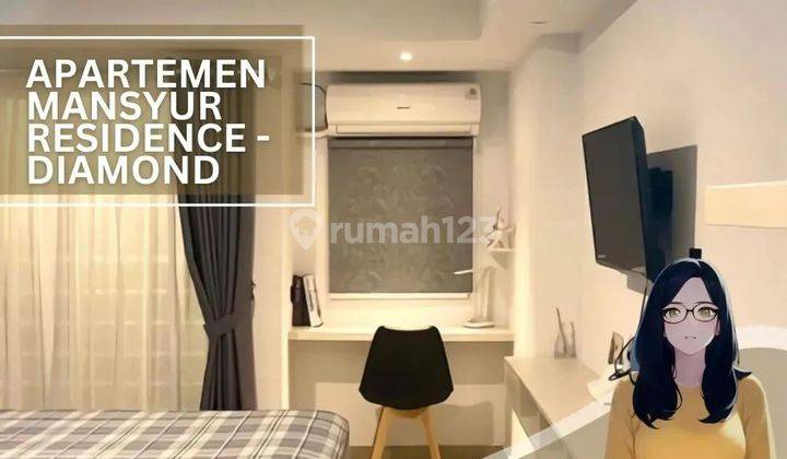 Disewakan Apartemen Type Studio 
Diamond Tower Mansyur 1