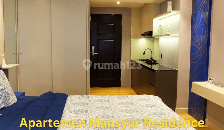 Dijual Apartment Mansyur Residence Tower Diamond Type Studio 1