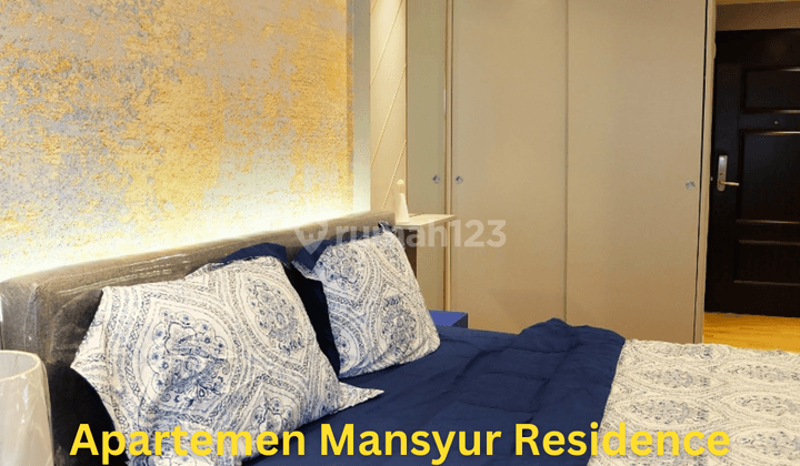 Dijual Apartment Mansyur Residence Tower Diamond Type Studio 2