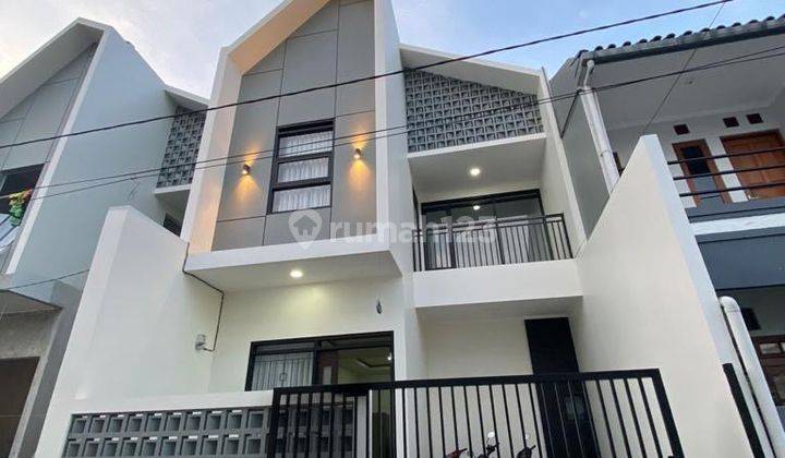 Di Jual Rumah Baru Modern Kontemporer Di Margahayu Raya  1