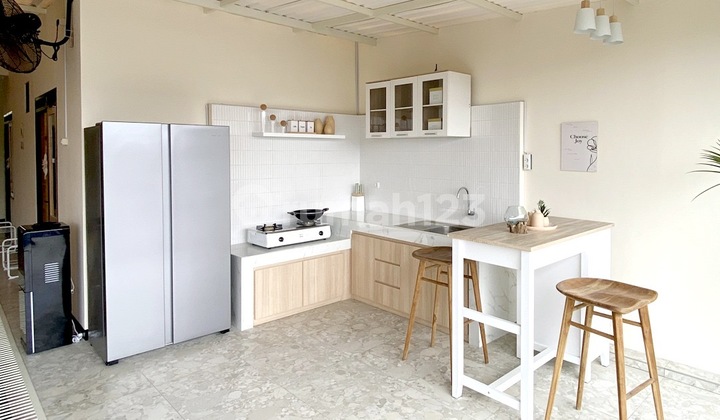 Dijual Rumah Kost Furnished Estetik Nuansa Bali Sayap Batununggal Bandung 1