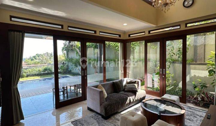 Disewakan Rumah Lux Furnished Ada Pool Dalam Cluster Di Ciumbuleuit Bandung Utara 1