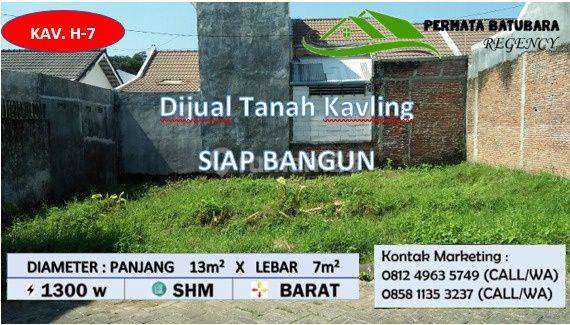 Dijual Tanah Kavling Perumahan Di Malang siap Bangun 1